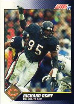 Richard Dent Chicago Bears 1991 Score NFL #553